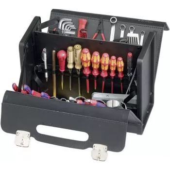 Bolsa de ferramentas Parat 2460000401 com divisória central — bolsa de transporte profissional compacta