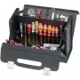 Bolsa de ferramentas Parat 2460000401 com divisória central — bolsa de transporte profissional compacta