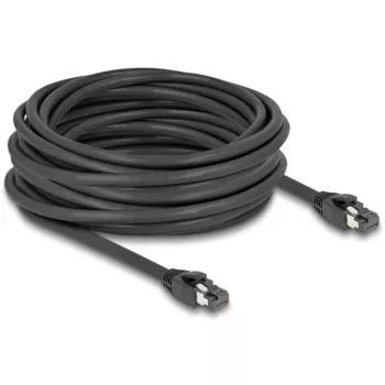 Cabo de rede DeLOCK RJ45 Cat.8.1 10 m preto