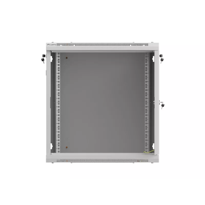 Rack de montagem na parede 19 polegadas 12U 600x600 cinzento