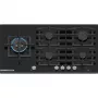 Placa Bosch Serie 8 PRS9A6H40 preta encastrável 90 cm gás 5 zona(s)