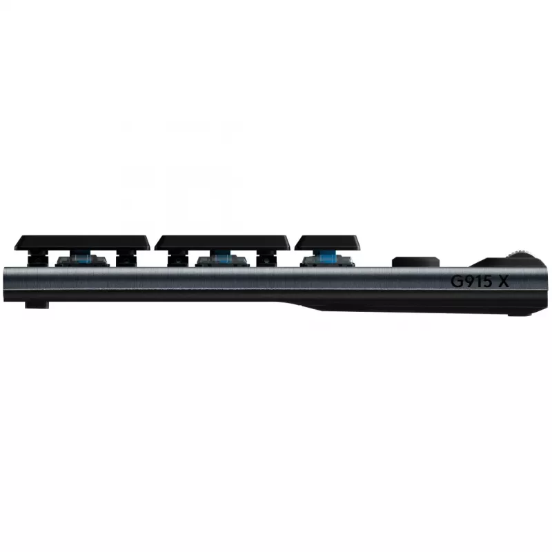 Teclado Logitech G G915 X LIGHTSPEED Gaming USB RF Wireless Bluetooth QWERTY US International Preto