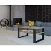 Mesa de centro / Mesa lateral / Mesa de canto Topeshop MODERN 1P ART CZ, mesa de centro de forma retangular, 2 pernas