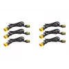 Cabo de alimentação APC AP8704S-NA preto, amarelo 1,22 m conector fêmea C13 ficha C14