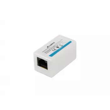 Splitter de rede LANBERG AD-RJ45-RJ45-OU6 — RJ-45 branco 1 entrada para 1 saída