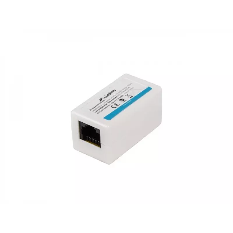 Lanberg AD-RJ45-RJ45-OU6 acoplador RJ45 Cat.6 UTP, branco