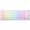 Teclado gaming Ducky One 3 Aura branco Mini USB QWERTY US International