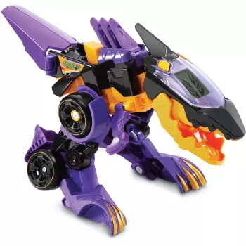 Brinquedo transformável dinossauro VTech Spinosaurus com sons interativos e partes móveis