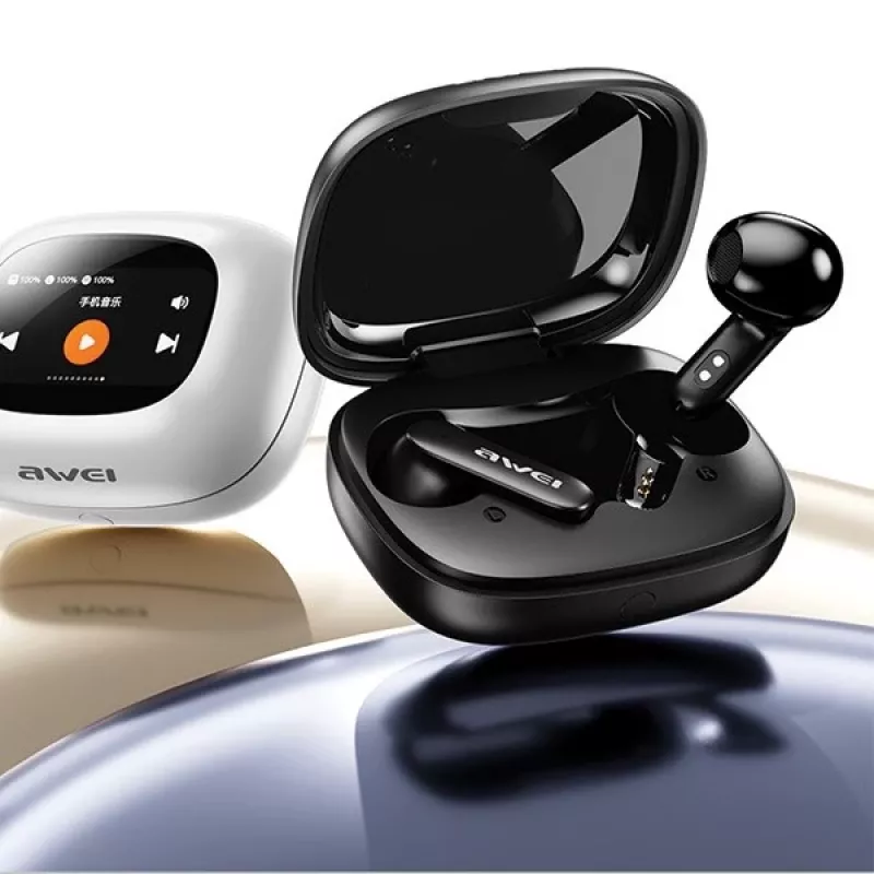 Auscultadores Bluetooth 5.4 TP97 TWS equalizador