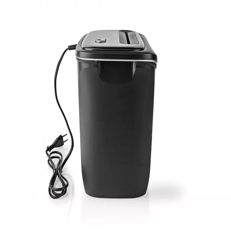 Destruidor de documentos Nedis PASH120BKA4 Corte em tiras 22 cm Preto