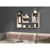 Prateleira suspensa BILBAO 4P 100x16x60 cm carvalho Sonoma