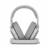 Headset Fractal Design Scape com fios & sem fios arco de cabeça música estação de carregamento Cinzento