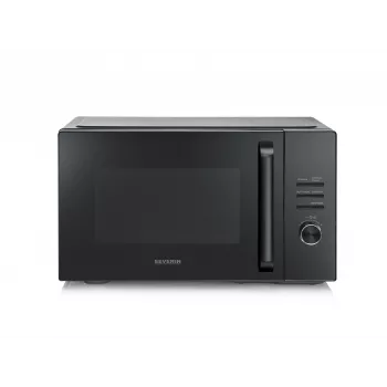 Micro-ondas combinado SEVERIN MW 7798, aparelho de mesa, 29 l, 900 W, Preto, prato giratório de 315 mm