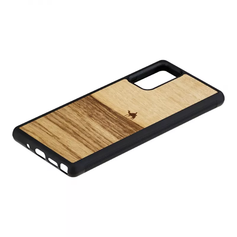 Capa protetora Man and Wood Galaxy Note 20 — terra preto