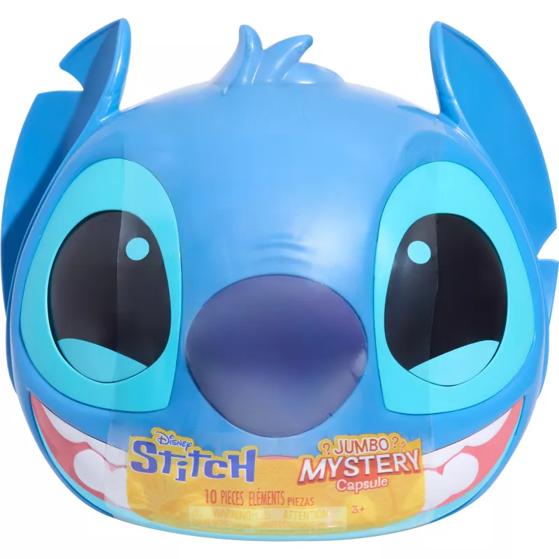 Disney Stitch Jumbo Mystery Capsule, figura de brincar