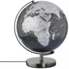 Globo de mesa TROIKA G3011T-BKSI/CB — globo de mesa compacto para colocação na secretária