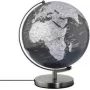 Globo de mesa TROIKA G3011T-BKSI/CB — globo de mesa compacto para colocação na secretária
