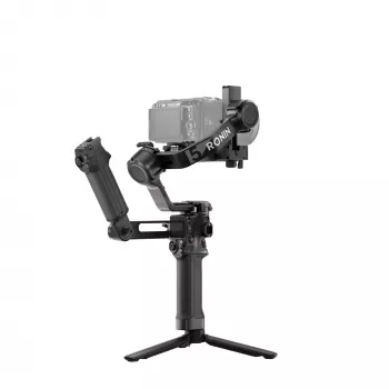 Estabilizador de câmara de mão DJI RS 5 Combo — alumínio, bateria 30 h, 1,46 kg, preto