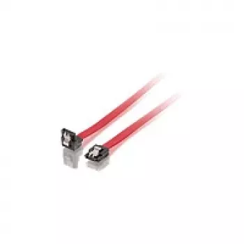 Equip Cabo de ligação interno SATA II, 0,3 m, 0,3 m, SATA II, SATA 7 pinos, SATA 7 pinos, macho/macho, vermelho