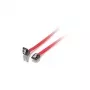 Equip Cabo de ligação interno SATA II, 0,3 m, 0,3 m, SATA II, SATA 7 pinos, SATA 7 pinos, macho/macho, vermelho