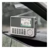 Rádio portátil Sangean ATS-909 X2 — branco — sintonizador digital AM FM SW