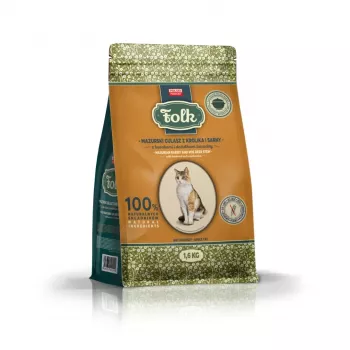 FOLK guisado masúrio de coelho e veado com beterraba e arandos - comida seca para gatos - 1,6 kg