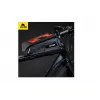 Bolsa de quadro de bicicleta Wildman M90 com suporte para telemóvel preta