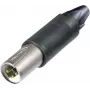 Conector XLR Neutrik ficha, reta, conector fêmea, reta N.º de polos: 3 prateado NC3FM-C 1 unid. (NC3FM-C)