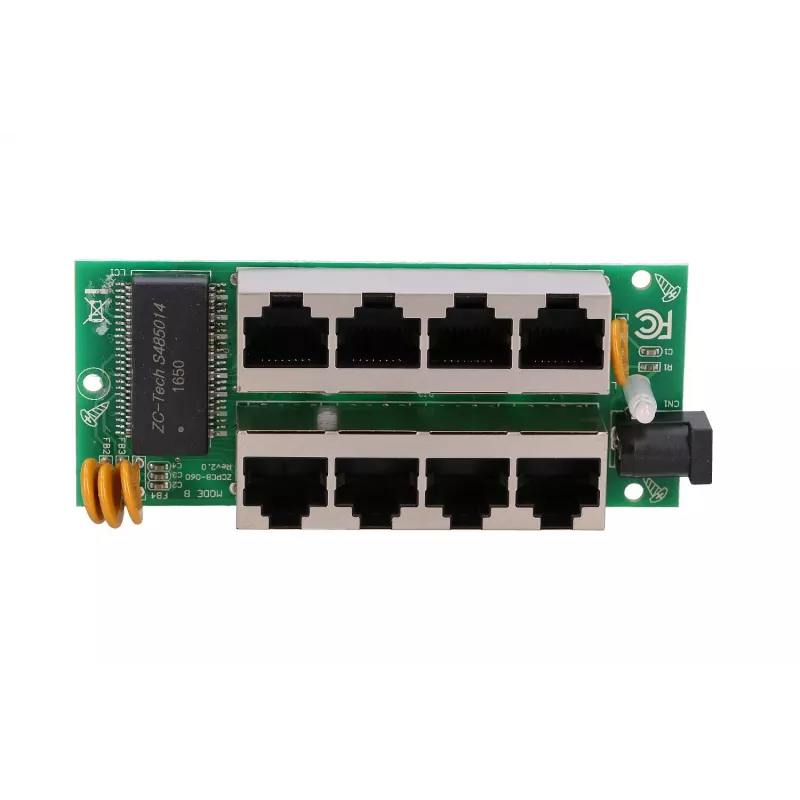 Injetor PoE Extralink Gigabit 4 Portas, 4x 1000Mb/s RJ45, 48V, azul/preto