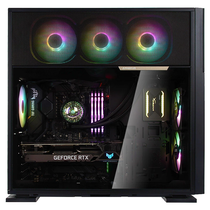 Caixa de computador In Win IW-CS-515BLK-1AL120 Midi-Tower preta