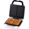 Máquina de waffles Domo DO9222W 2 waffles 900 W preto branco