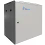Armário Rackmount Extralink 12U 600x450 ASP cinzento montado na parede, porta metálica