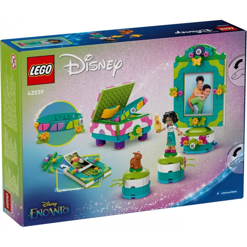 Molduras e caixa de joias LEGO Disney Classic Mirabel 43239