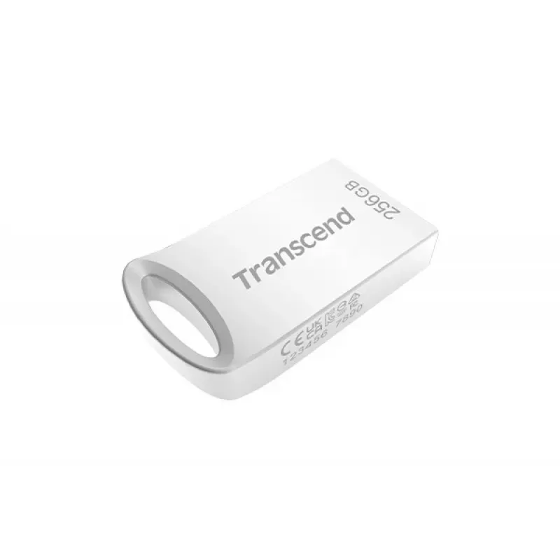 Pen USB 256GB Transcend JetFlash 710 USB3.1 prateado