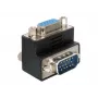 Adaptador Delock VGA macho/fêmea 90° angular (65171)
