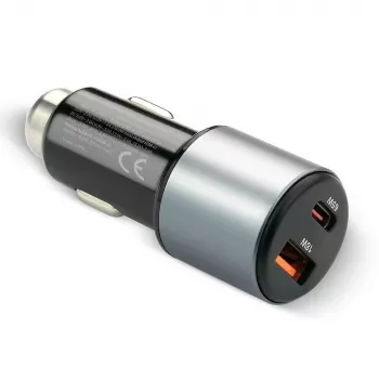Carregador de automóvel everActive CC-60Q, QC3.0, até 83W, adaptador USB para automóvel