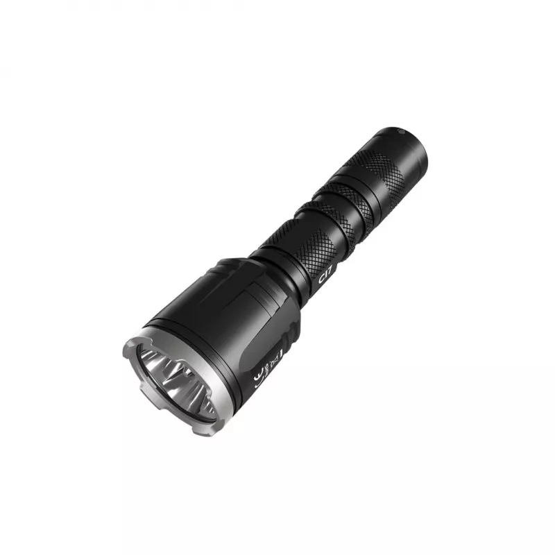 Lanterna de mão Nitecore CI7 — 4 LEDs, 2500 lúmenes, 130 h de autonomia, 148,2 mm, 158 g, preto