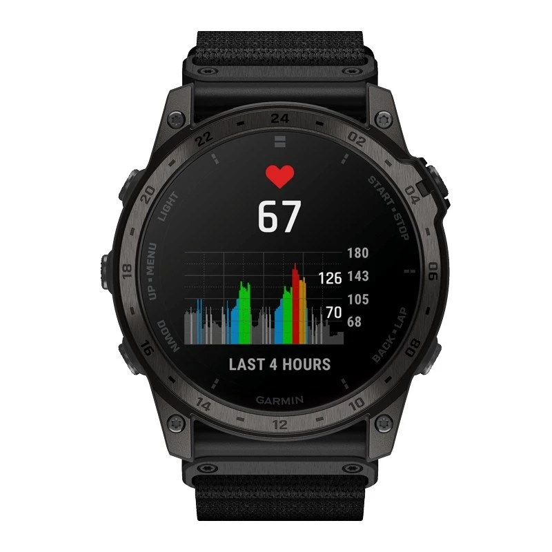 Relógio Garmin Tactix 7 AMOLED 51 mm preto