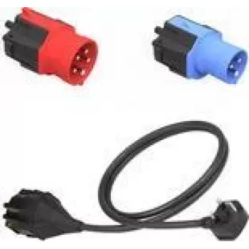 Adaptador de tomada NRGkick NRGkick Smart Attachment Set Standard preto azul vermelho