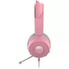 Auscultadores Razer Kraken Kitty V3 X — Com fios, USB Type-A, Over-Ear, 20–28kHz, cabo de 1,3 m, Rosa