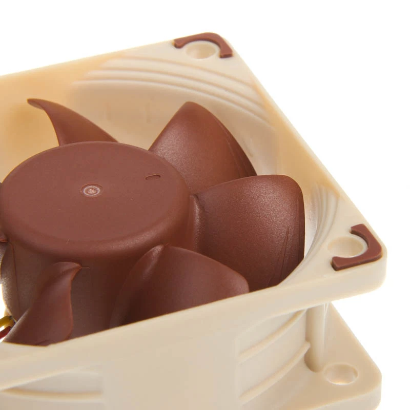 Ventoinha para caixa de computador Noctua NF-A6X25 FLX 60 mm, 12 V, 1600–3000 RPM, 29,2 m³/h, 0,61 mmH2O, rolamento SSO2