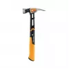 Fiskars 1020214 Martelo de unhas preto, metálico, laranja