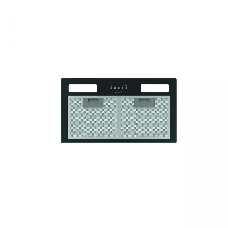 CATA GT-PLUS 45 BK/M 02030408 exaustor de cozinha (canopy), 60 cm, 645 m³/h, classe energética C, LED, filtros metálicos, controlo mecânico, preto