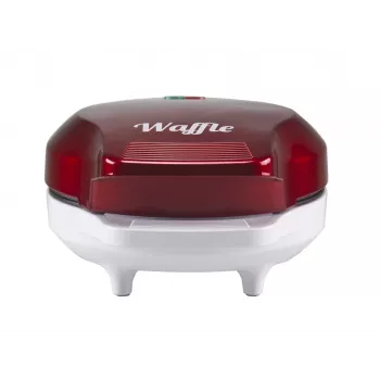 Máquina de waffles Beper BT.603Y Party Line, placa antiaderente 18 cm