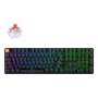 Teclado sem fios Keychron J5 - layout US - Super Red Linear - preto