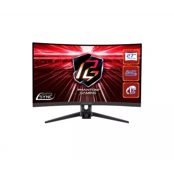 ASRock PG27F15RS1A Monitor de computador 68,6 cm (27 polegadas) 1920 x 1080 píxeis Full HD Preto
