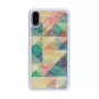 Capa de proteção iKins para iPhone XS/S Mosaik branca