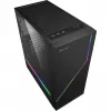 Sharkoon RGB FLOW Midi Tower ATX sem fonte de alimentação USB/áudio