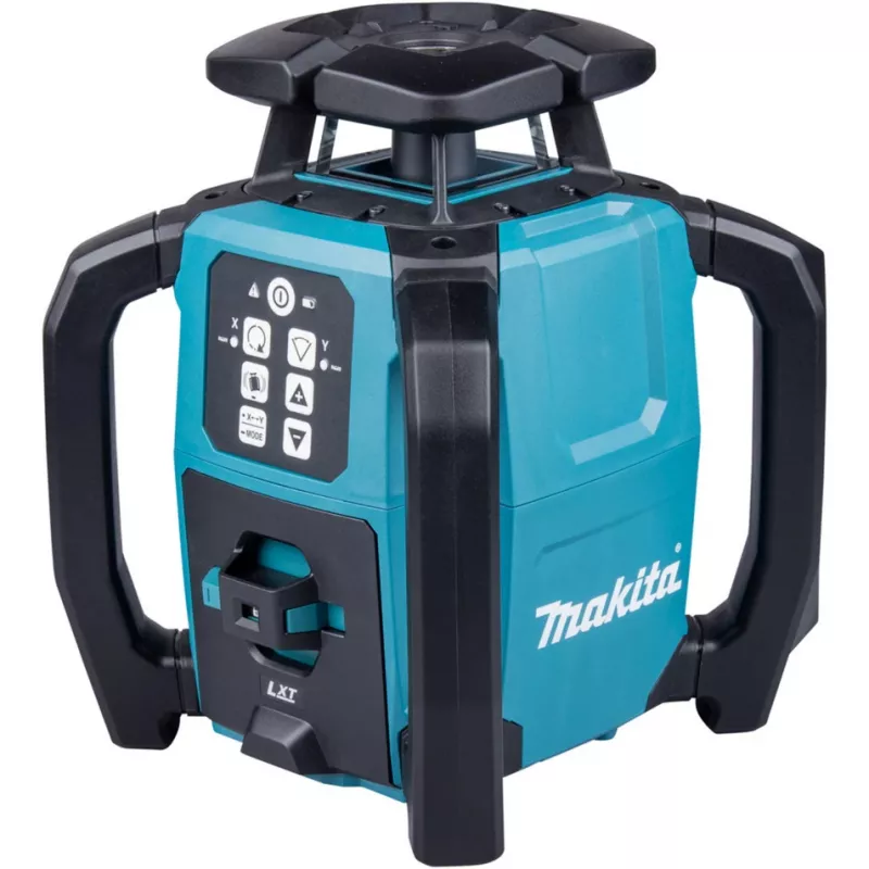 Laser rotativo a bateria SKR001Z, 12 V - 40 V (azul/preto, sem bateria e carregador, linha laser verde, mala de transporte)
