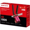 Adaptador PCIe Tri-Band WiFi 7 MERCUSYS MA47BE — conectividade WLAN de alta velocidade
